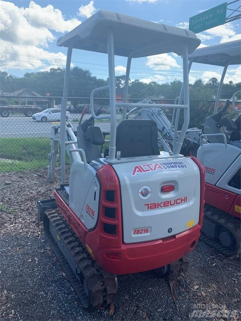 Takeuchi TB216 Mini excavators < 7t (Mini diggers)
