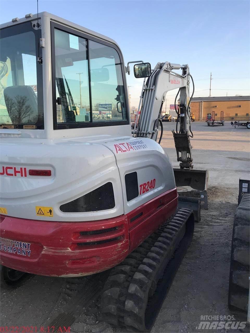Takeuchi TB240 Mini excavators < 7t (Mini diggers)