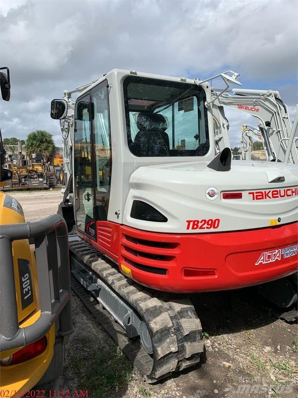 Takeuchi TB290 Crawler excavators