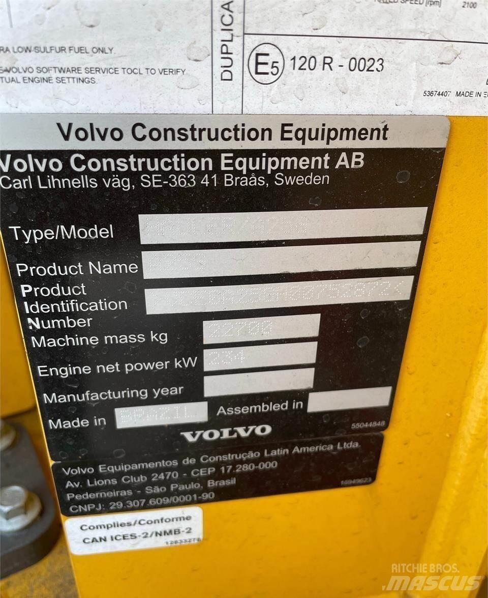Volvo A25G Articulated Haulers