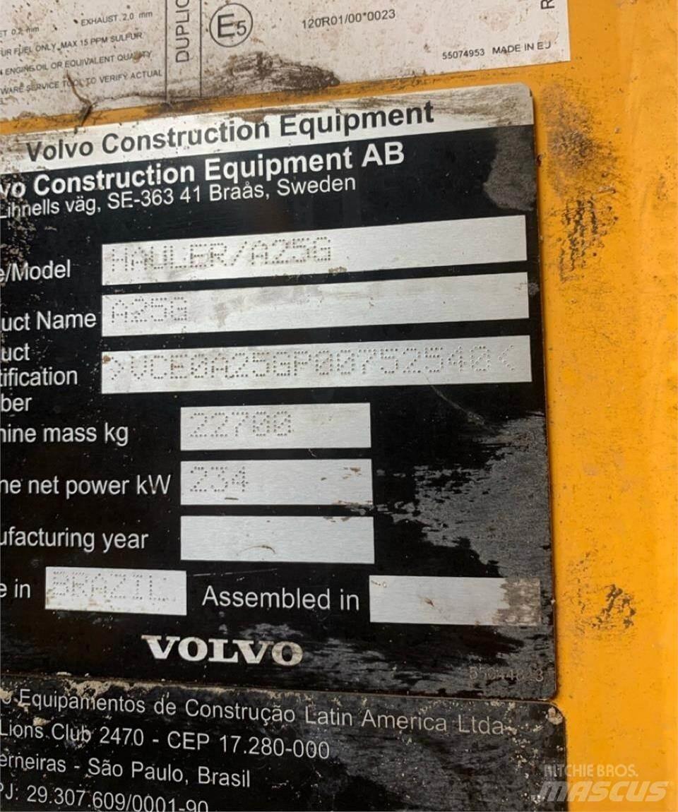 Volvo A25G Articulated Haulers