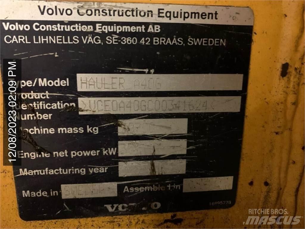 Volvo A40G Articulated Haulers