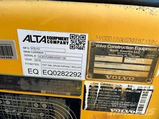 Volvo DD120B Twin drum rollers