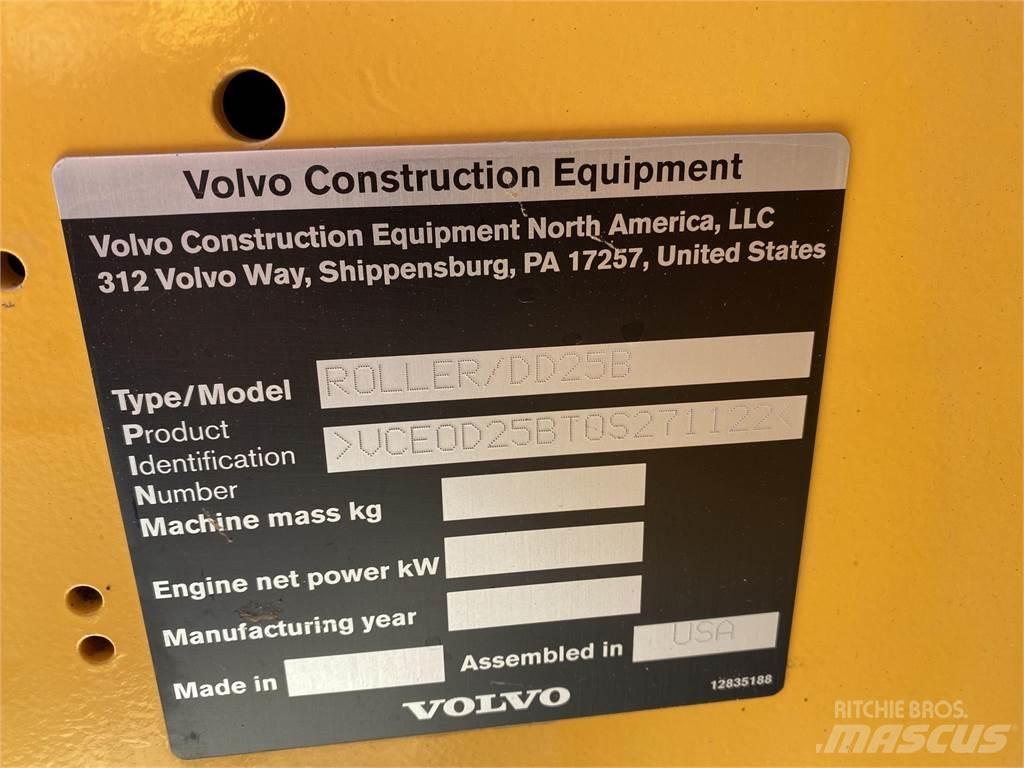 Volvo DD25B Twin drum rollers