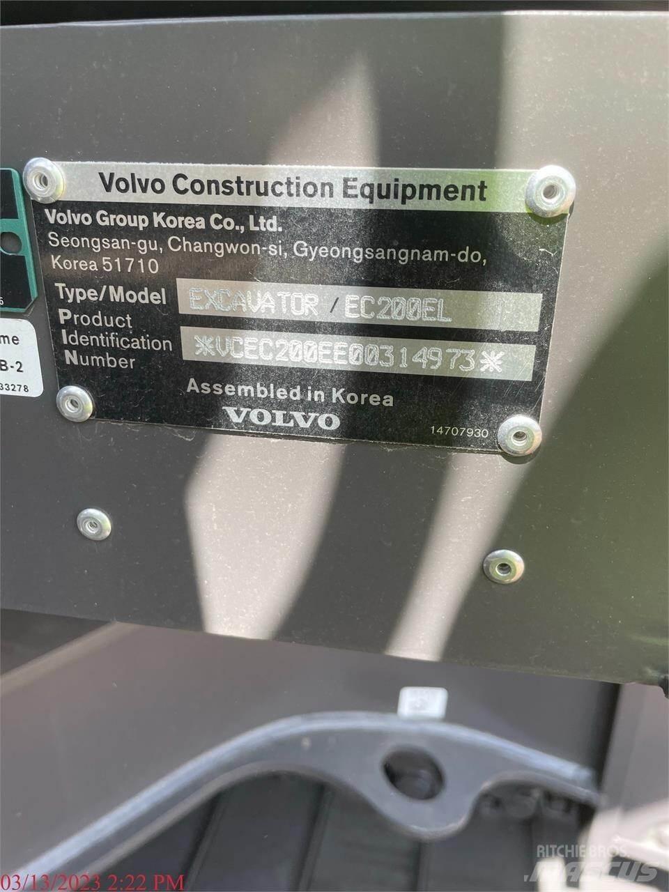 Volvo EC200EL Crawler excavators