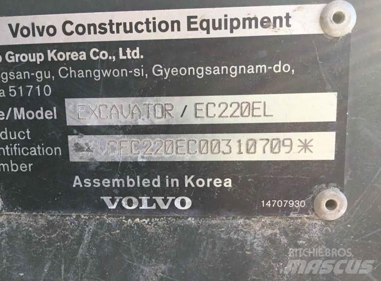 Volvo EC220EL Crawler excavators