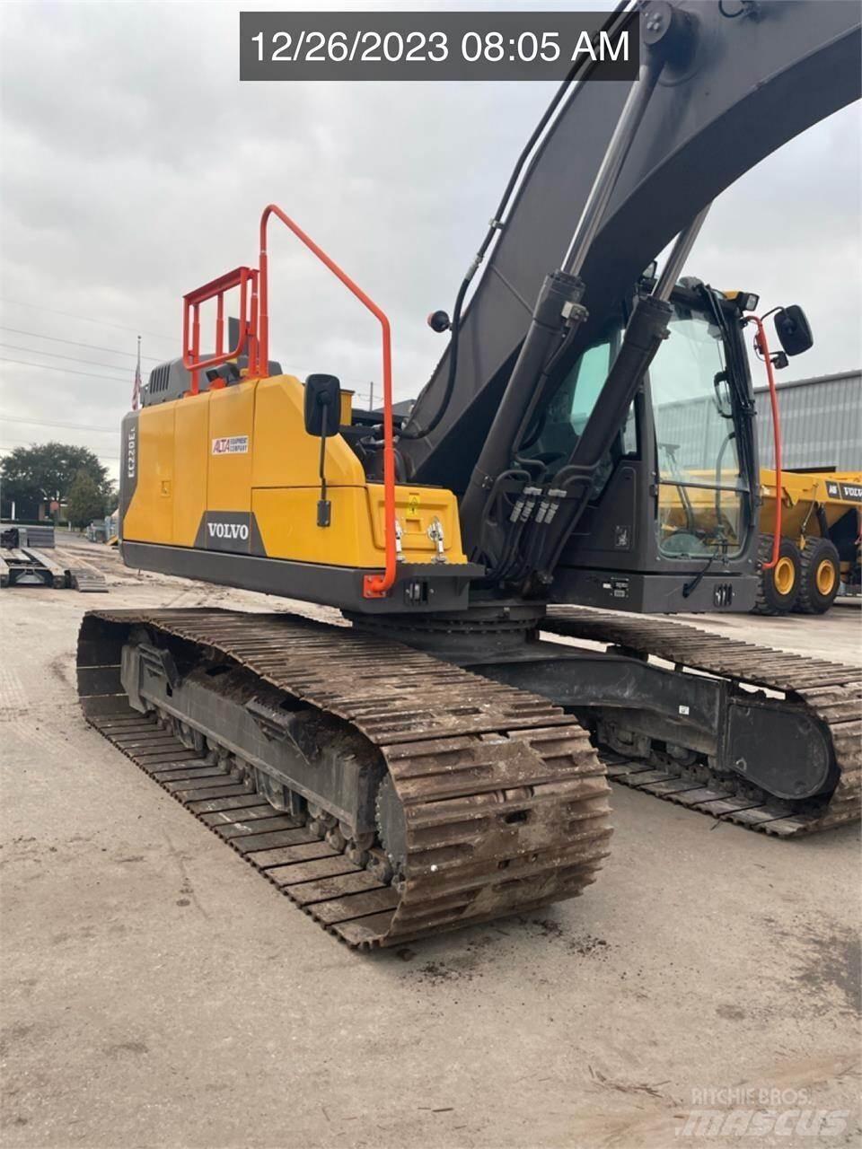 Volvo EC220EL Crawler excavators