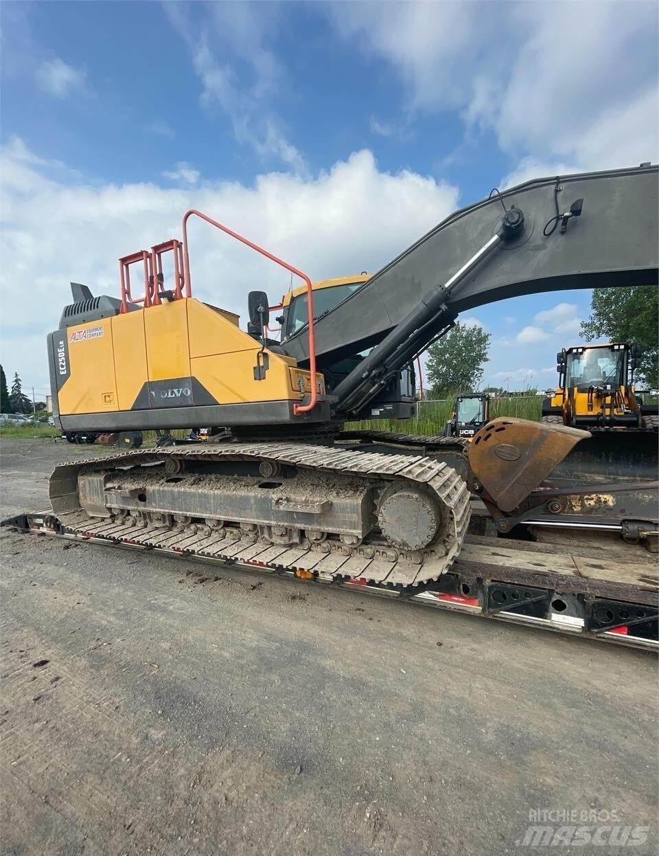Volvo EC250E LR Crawler excavators