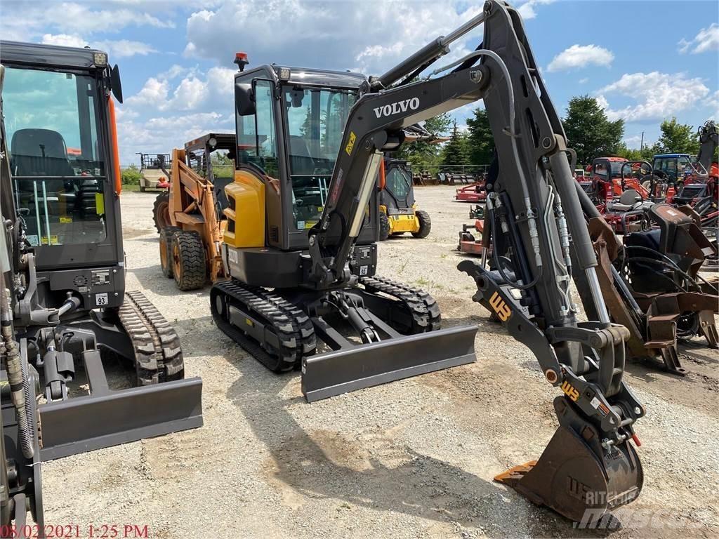 Volvo EC27D Mini excavators < 7t (Mini diggers)