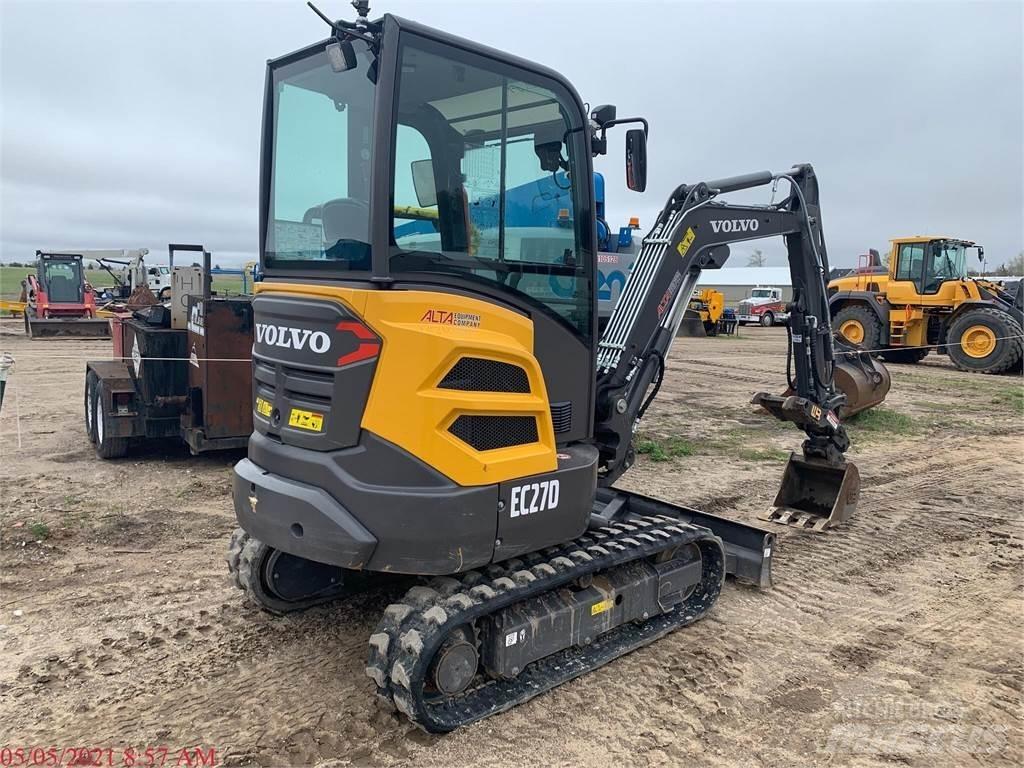 Volvo EC27D Mini excavators < 7t (Mini diggers)
