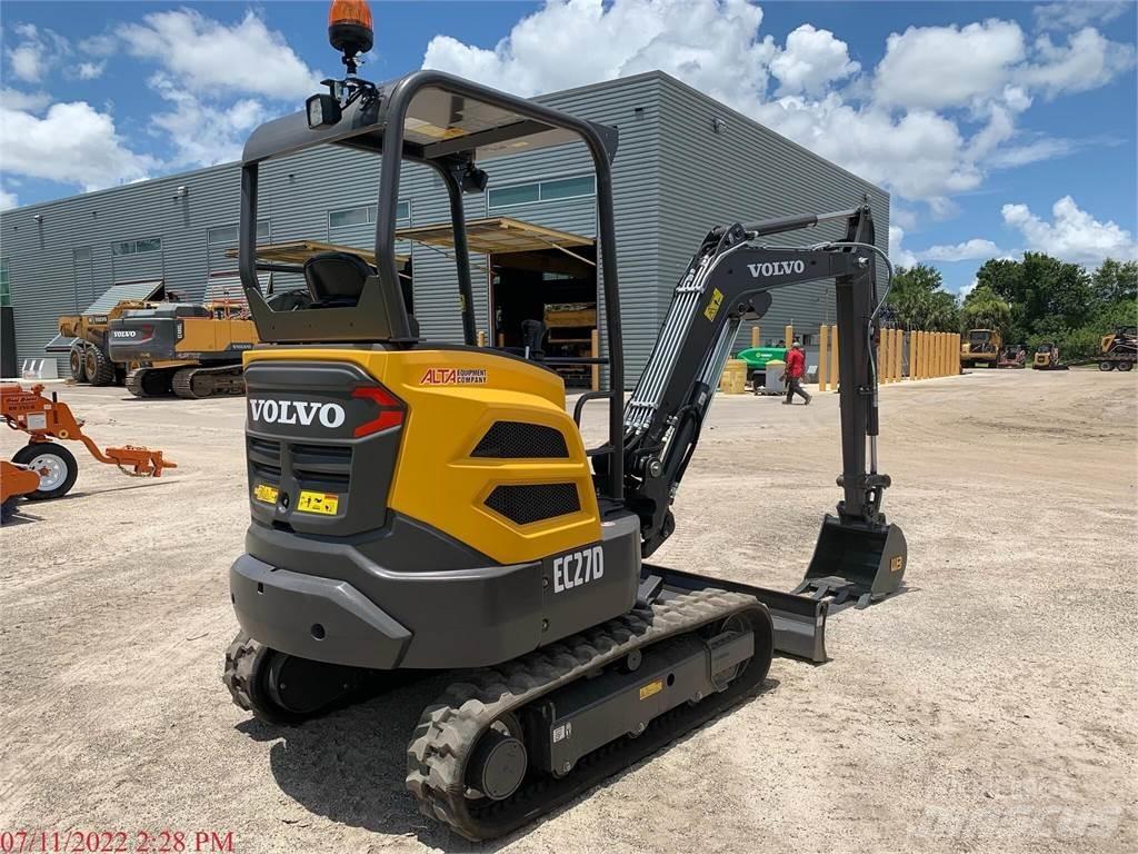 Volvo EC27D Mini excavators < 7t (Mini diggers)