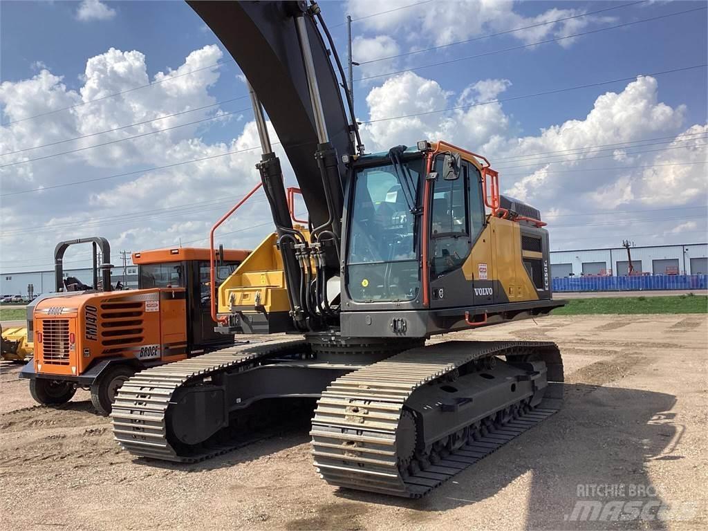 Volvo EC350EL Crawler excavators