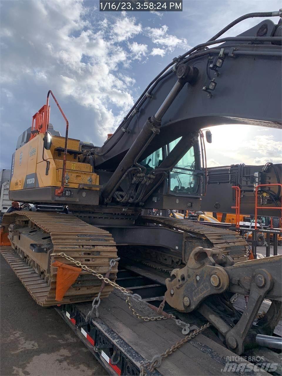 Volvo EC350EL Crawler excavators