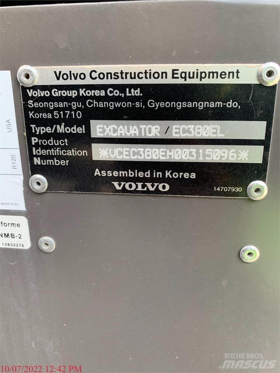 Volvo EC380EL Crawler excavators