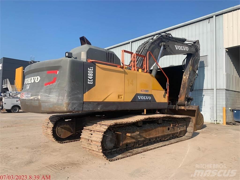 Volvo EC480EL Crawler excavators