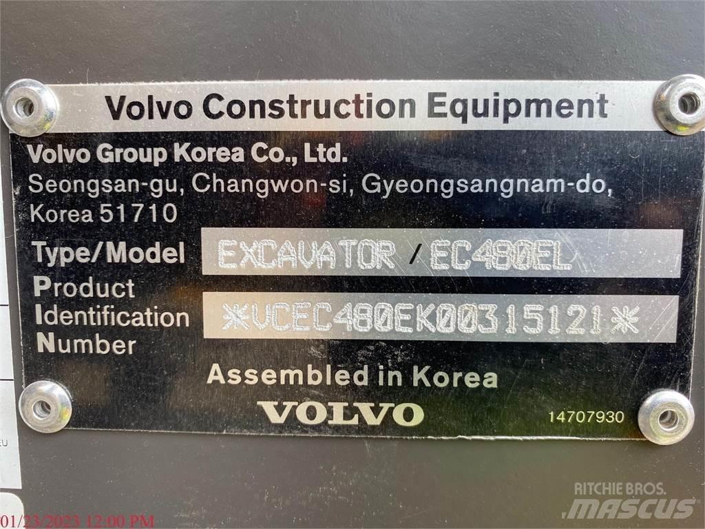 Volvo EC480EL Crawler excavators