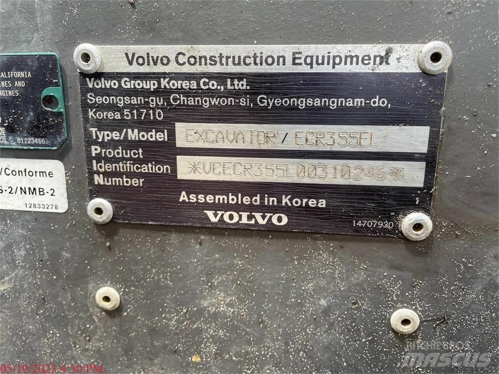 Volvo ECR355EL Crawler excavators