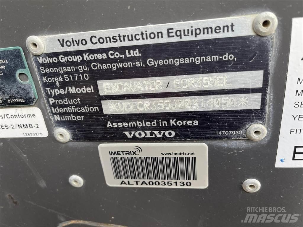 Volvo ECR355EL Crawler excavators
