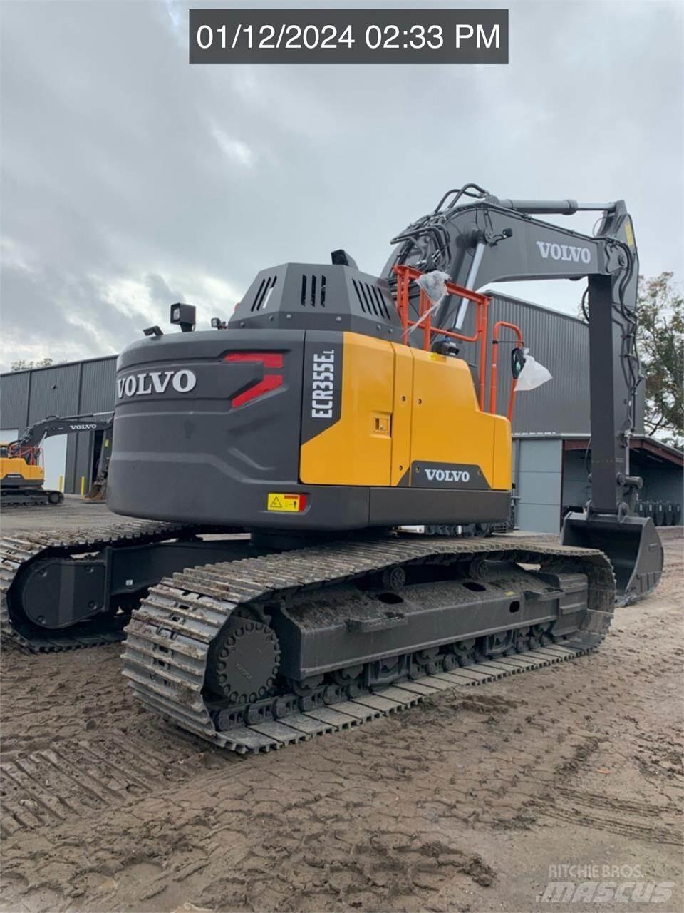 Volvo ECR355EL Crawler excavators