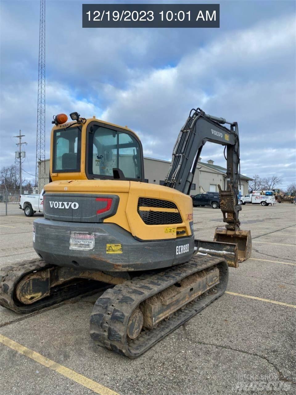 Volvo ECR88D Crawler excavators