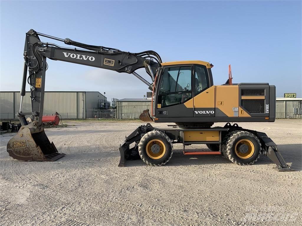 Volvo EW180E Wheeled excavators