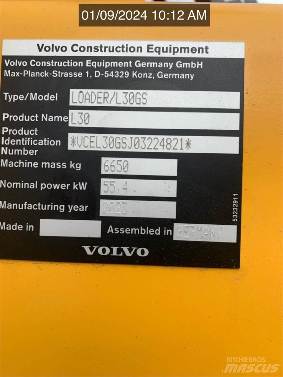 Volvo L30GS Wheel loaders