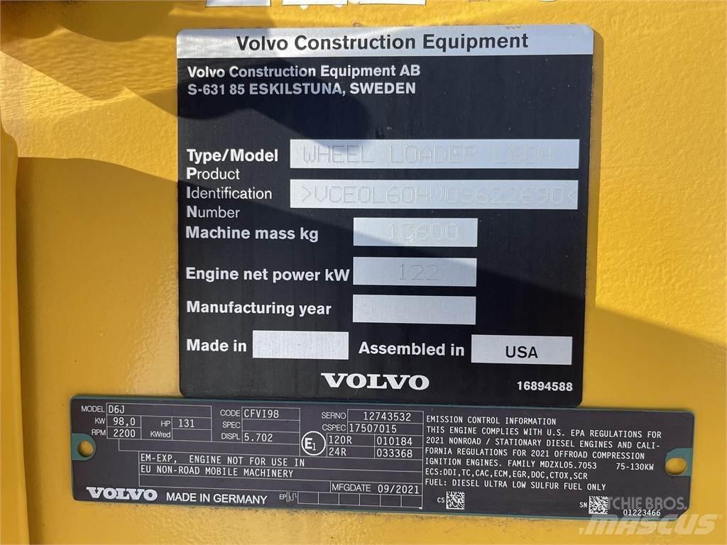 Volvo L60H Wheel loaders
