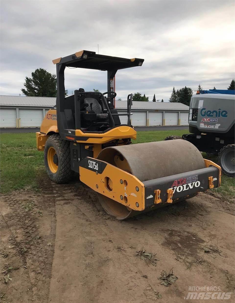 Volvo SD75B Twin drum rollers