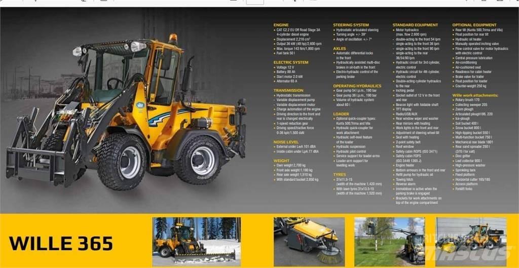 Wille 365 Wheel loaders