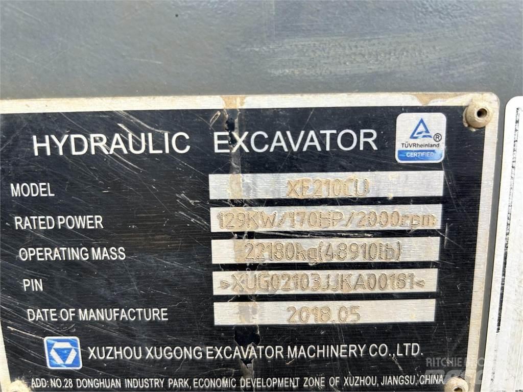 XCMG XE210CU Crawler excavators