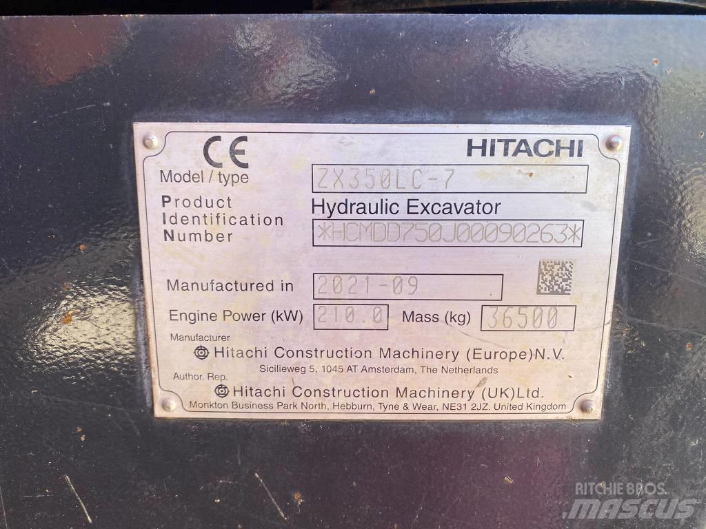 Hitachi ZX 350 LC-6 Crawler excavators