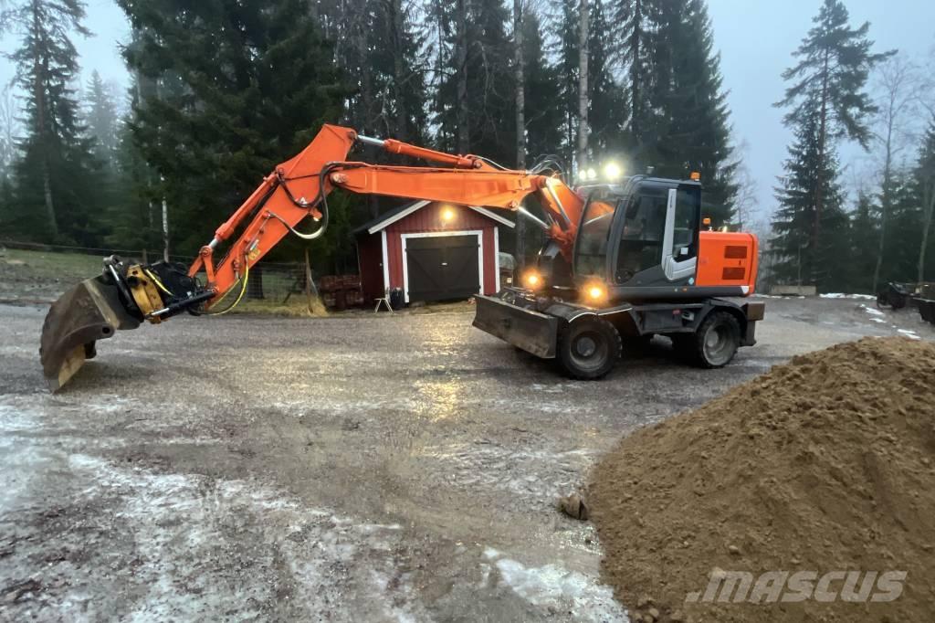 Hitachi ZX 140 W-3 Wheeled excavators