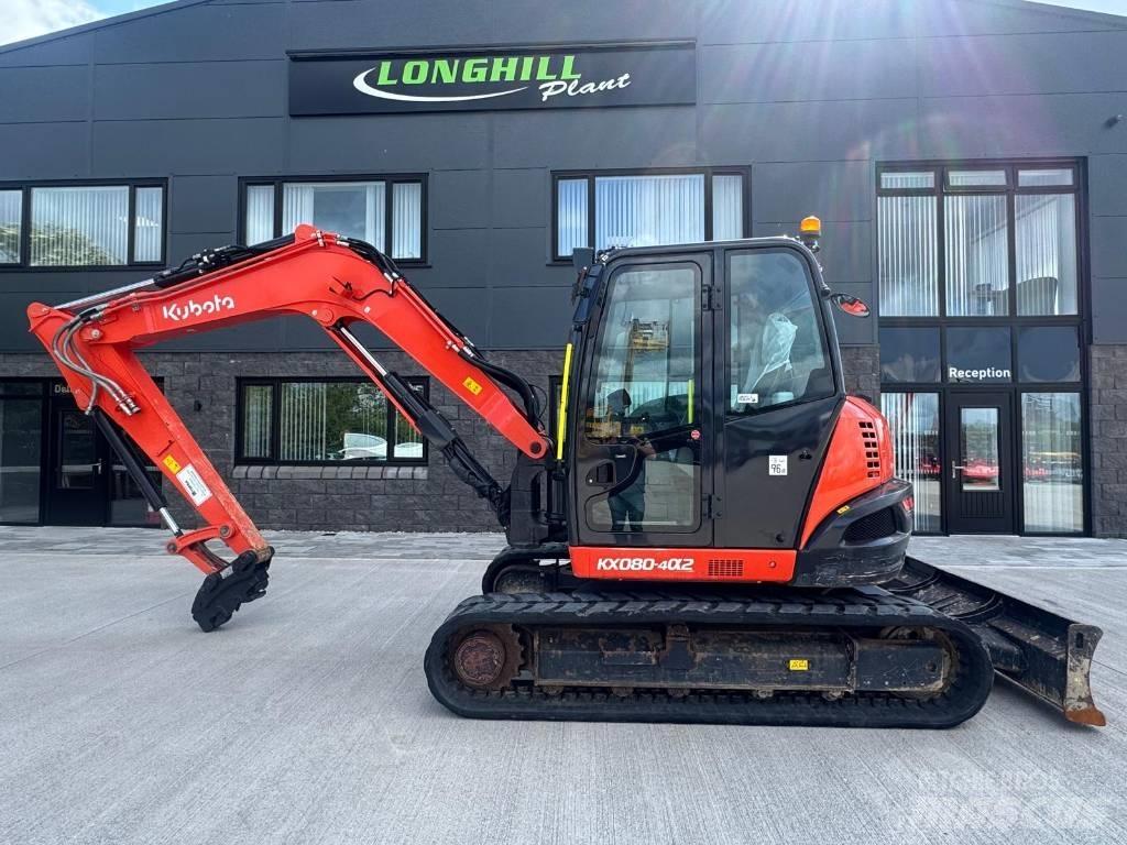 Kubota KX 080-4 Mini excavators  7t - 12t