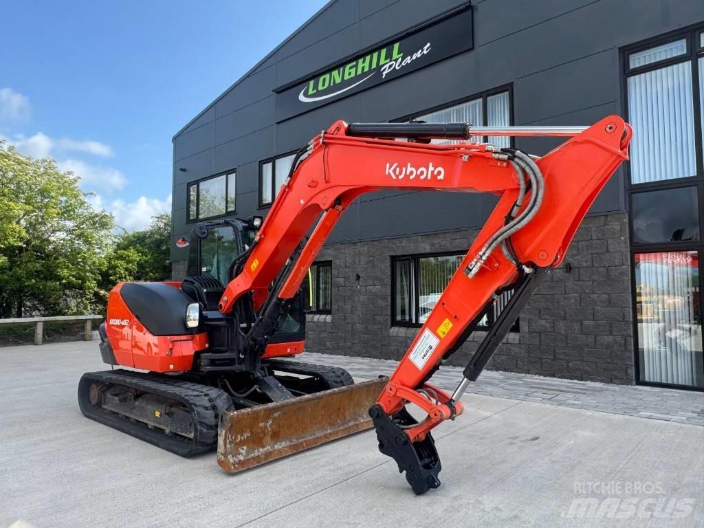 Kubota KX 080-4 Mini excavators  7t - 12t