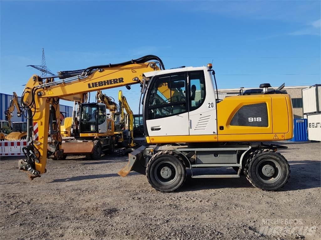 Liebherr A918 Wheeled excavators