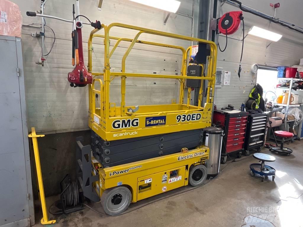 Saxlift GMG 930 ED, Scissor lifts