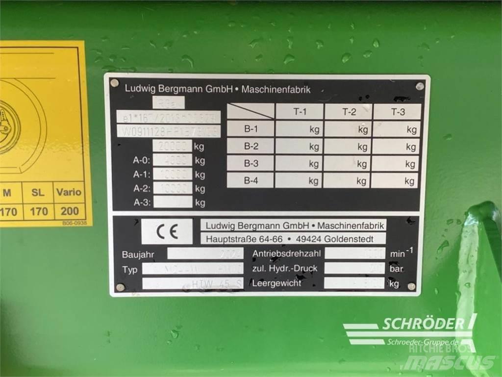 Bergmann HTW 45 S Grain / Silage Trailers