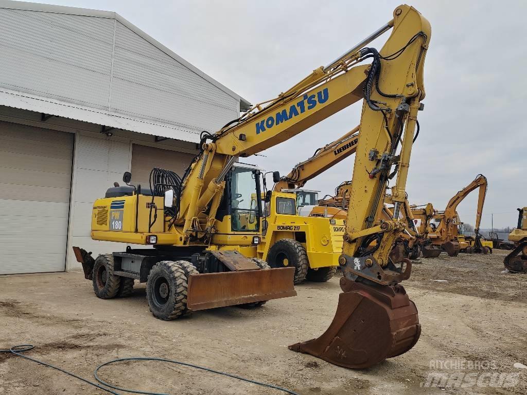 Komatsu PW 180-7EO Wheeled excavators