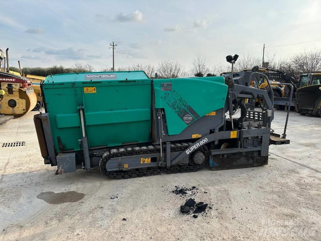 Vögele Super 800 Asphalt pavers