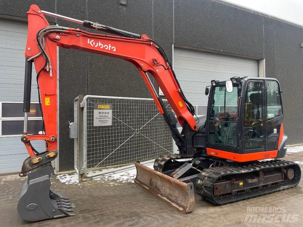 Kubota KX080-4a Mini excavators  7t - 12t