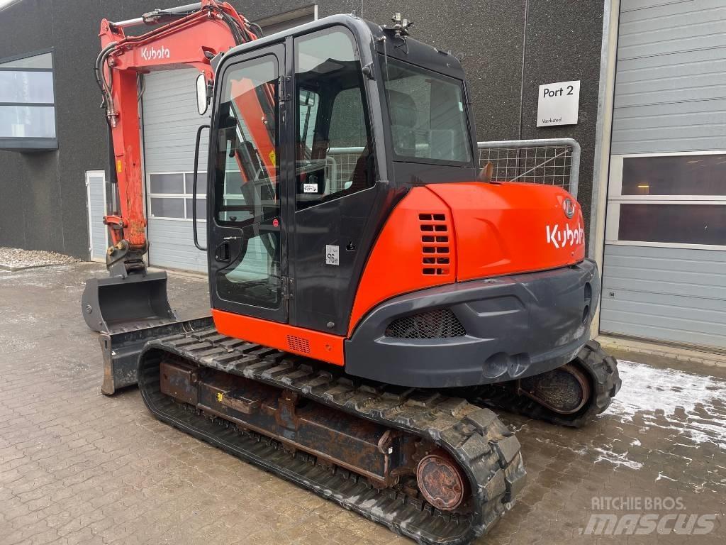 Kubota KX080-4a Mini excavators  7t - 12t