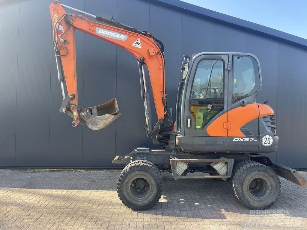 Doosan DX57W Wheeled excavators