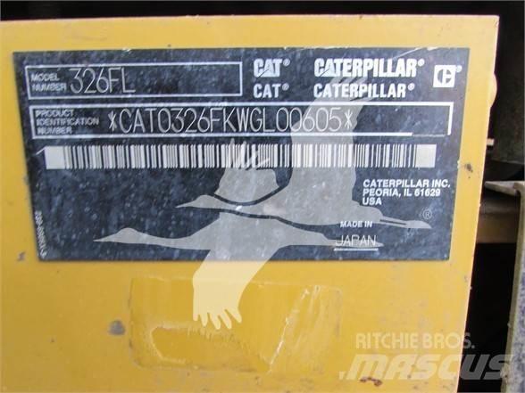CAT 326FL Crawler excavators