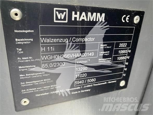 Hamm H11i Single drum rollers