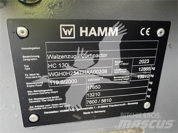 Hamm HC130i Single drum rollers