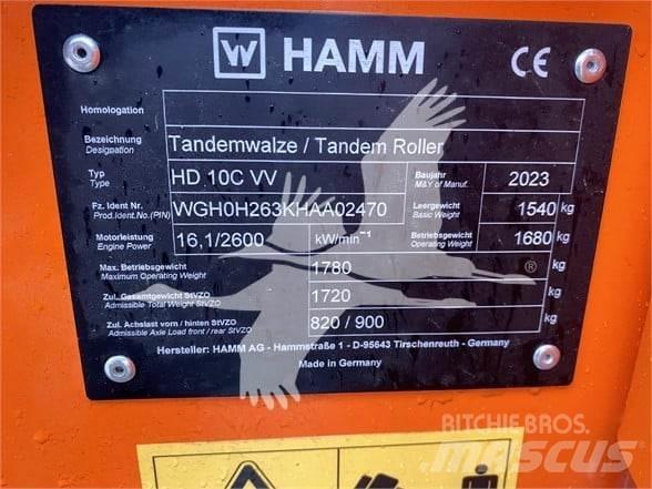 Hamm HD10CVV Single drum rollers
