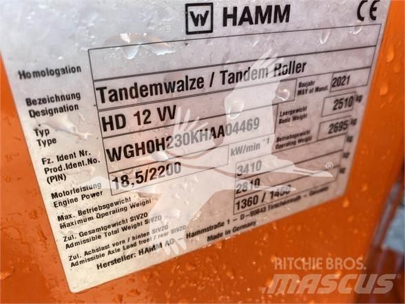 Hamm HD12VV Single drum rollers