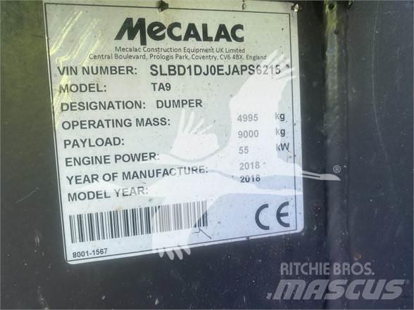 Mecalac TA9 Site dumpers
