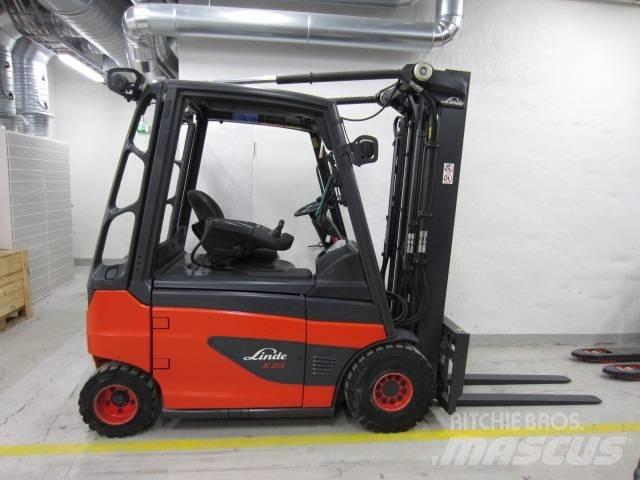 Linde E25 Electric forklift trucks