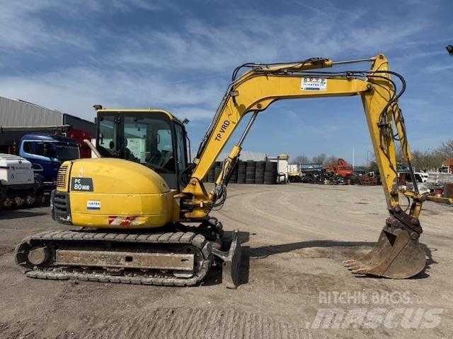 Komatsu PC 80 Mini excavators  7t - 12t